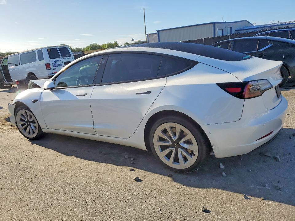 49609256 :رقم المزاد ، 5YJ3E1EA2NF350079 vin ، 2022 Tesla Model 3 مزاد بيع