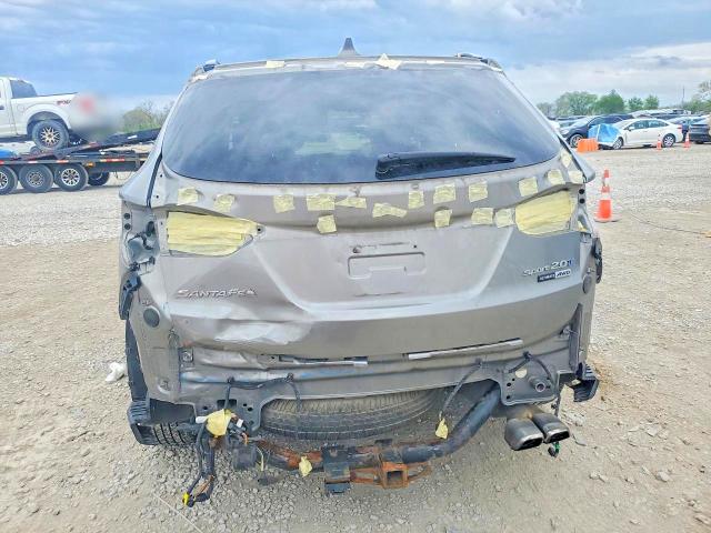 49445406 :رقم المزاد ، 5XYZWDLA7HG412052 vin ، 2017 Hyundai Santa Fe Sport مزاد بيع