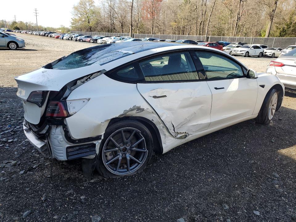 Продажа на аукционе авто 2021 Tesla Model 3, vin: 5YJ3E1EA2MF861032, номер лота: 48800496