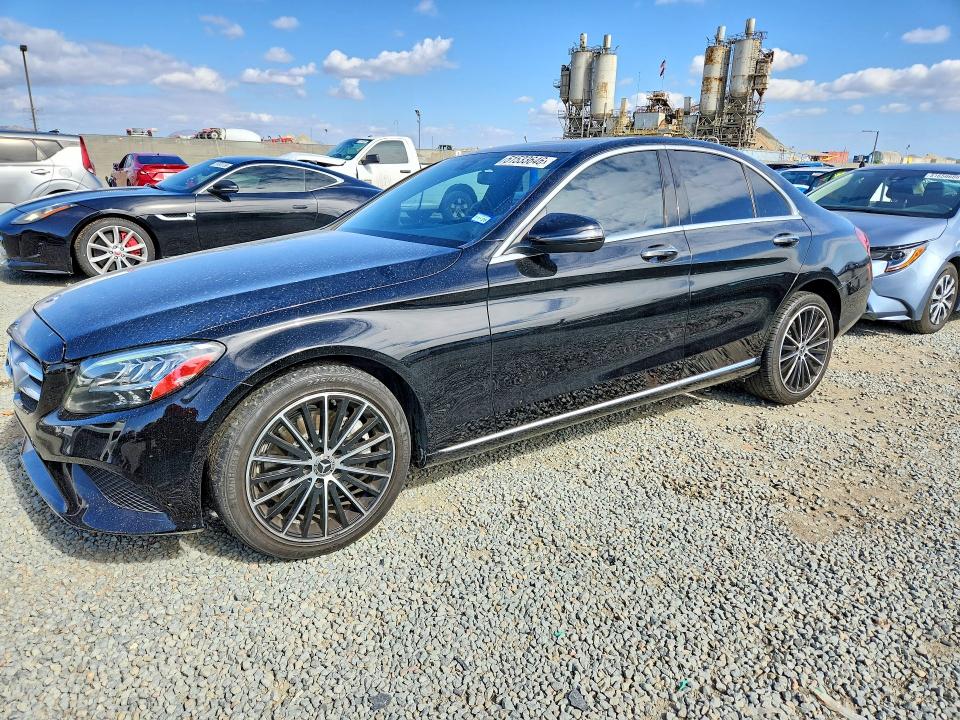 Продажа на аукционе авто 2021 Mercedes-benz C, vin: W1KWF8DB5MR615461, номер лота: 51533646