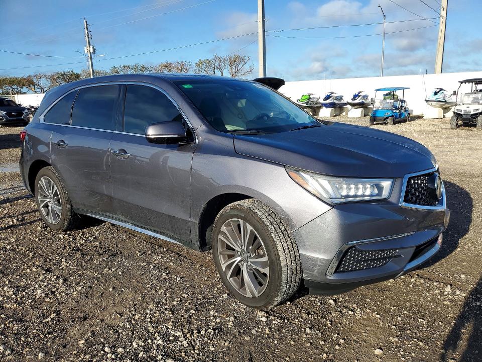 2019 Acura Mdx მანქანა იყიდება აუქციონზე, vin: 5J8YD3H55KL011829, აუქციონის ნომერი: 49182306
