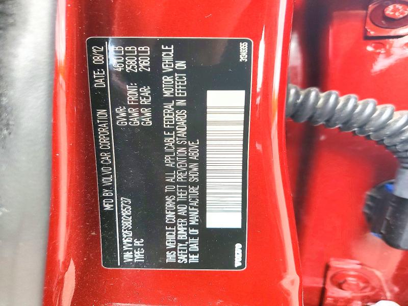 Aukcja sprzedaży 2013 Volvo S60, vin: YV1612FS8D2185737, numer aukcji: 51301816