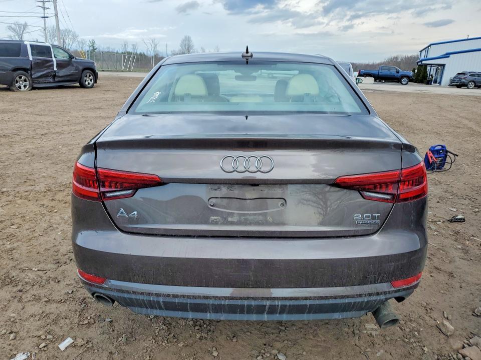 2017 Audi A4 მანქანა იყიდება აუქციონზე, vin: WAUANAF40HN047160, აუქციონის ნომერი: 49650496