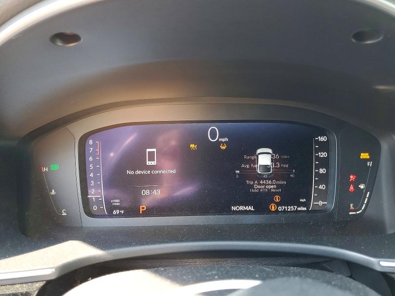 2022 Honda Civic მანქანა იყიდება აუქციონზე, vin: 19XFL1H8XNE004752, აუქციონის ნომერი: 50787016