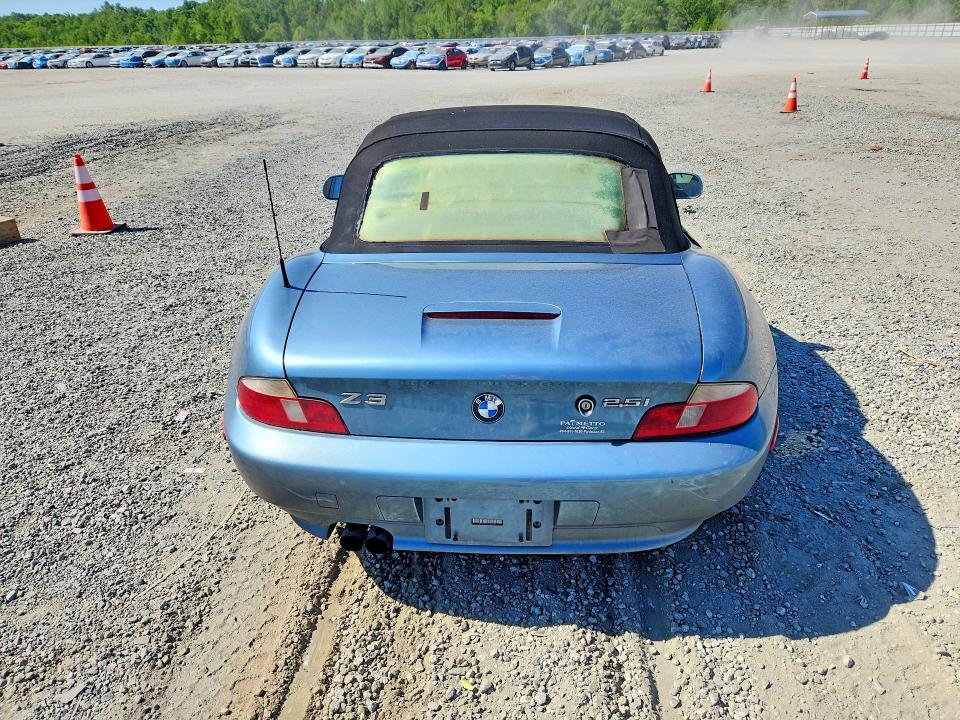 50761606 :رقم المزاد ، WBACN334X1LM01132 vin ، 2001 Bmw Z3 مزاد بيع