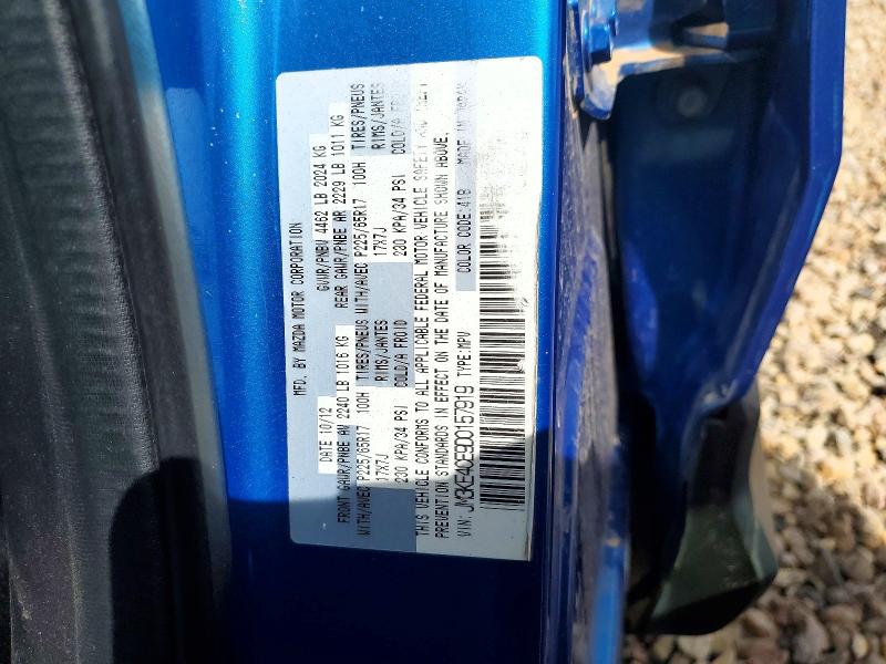 49102926 :رقم المزاد ، JM3KE4CE9D0157919 vin ، 2013 Mazda Cx-5 مزاد بيع