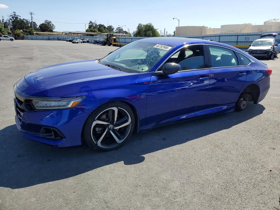 Aukcja sprzedaży 2021 Honda Accord, vin: 1HGCV2F32MA032087, numer aukcji: 46782906