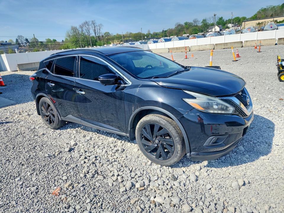 Продаж на аукціоні авто 2018 Nissan Murano, vin: 5N1AZ2MH5JN112640, номер лоту: 50986186