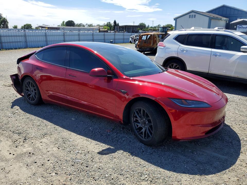 Продажа на аукционе авто 2024 Tesla Model 3, vin: 5YJ3E1EA0RF730060, номер лота: 49513506
