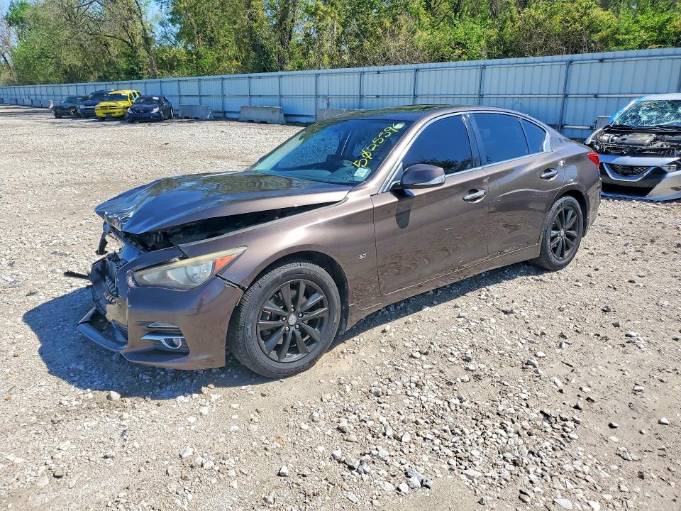 Aukcja sprzedaży 2014 Infiniti Q50, vin: JN1BV7AR0EM687984, numer aukcji: 50255596