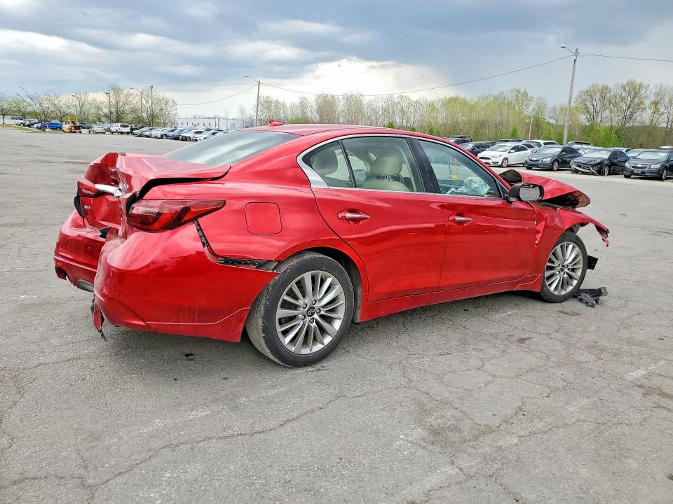 2021 Infiniti Q50 მანქანა იყიდება აუქციონზე, vin: JN1EV7BR2MM750853, აუქციონის ნომერი: 48231706