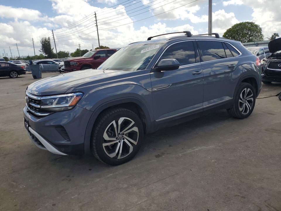 49363036 :رقم المزاد ، 1V2TE2CA5MC204262 vin ، 2021 Volkswagen Atlas Cross Sport مزاد بيع