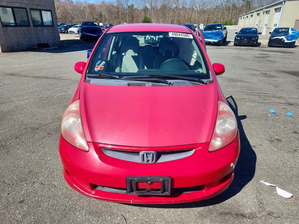 49044586 :رقم المزاد ، JHMGD374X7S058756 vin ، 2007 Honda Fit مزاد بيع