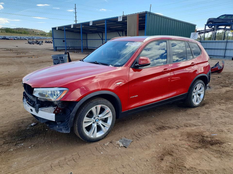 48662726 :رقم المزاد ، 5UXWX7C55F0K32039 vin ، 2015 Bmw X3 مزاد بيع