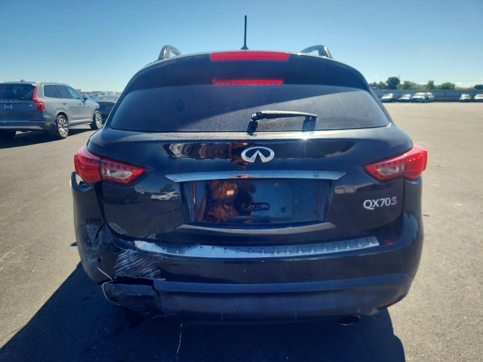 51005046 :رقم المزاد ، JN8CS1MW5HM410491 vin ، 2017 Infiniti Qx70 مزاد بيع