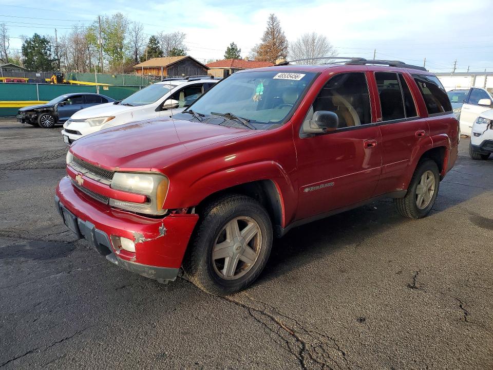 Aukcja sprzedaży 2002 Chevrolet Trailblazer, vin: 1GNDT13SX22259914, numer aukcji: 48535456