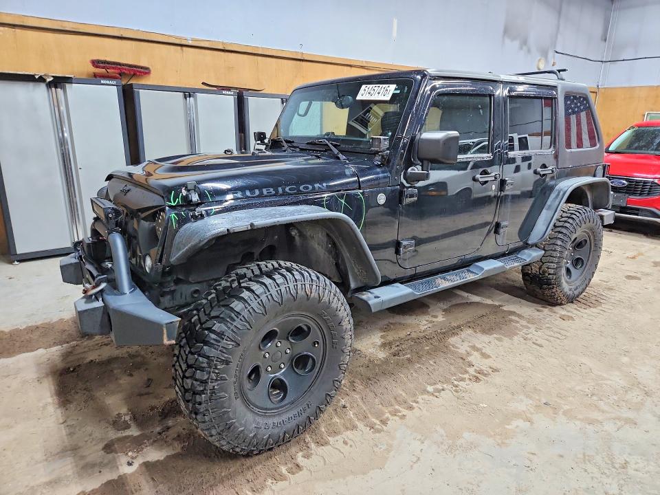 2014 Jeep Wrangler Unlimited მანქანა იყიდება აუქციონზე, vin: 1C4BJWFG6EL206877, აუქციონის ნომერი: 51457416