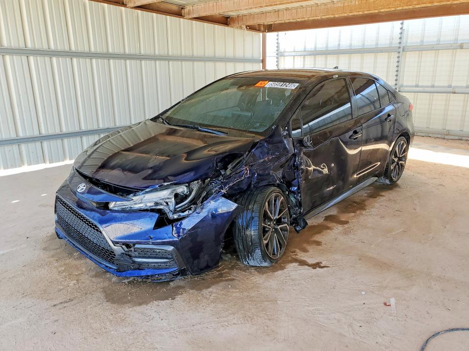 50591246 :رقم المزاد ، JTDS4MCE7MJ077735 vin ، 2021 Toyota Corolla مزاد بيع