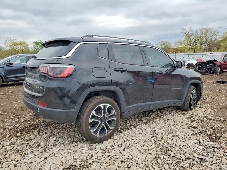 Aukcja sprzedaży 2022 Jeep Compass, vin: 3C4NJDCB0NT107793, numer aukcji: 50816676