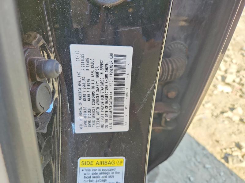 49098646 :رقم المزاد ، 19UUA8F56DA008413 vin ، 2013 Acura Tl مزاد بيع