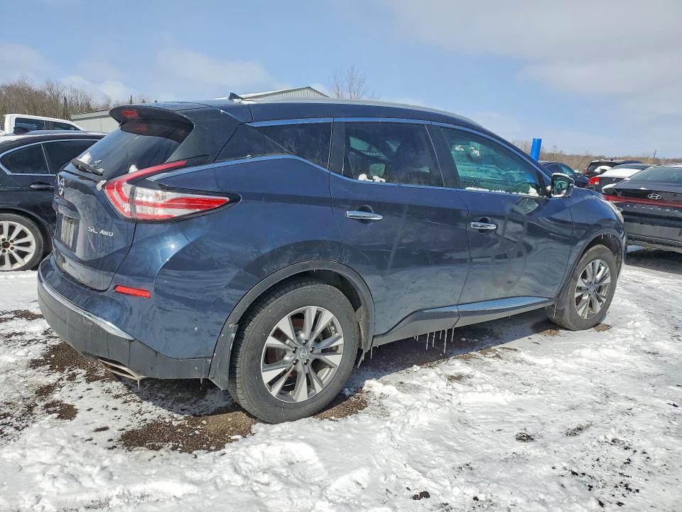 2015 Nissan Murano მანქანა იყიდება აუქციონზე, vin: 5N1AZ2MH3FN224361, აუქციონის ნომერი: 47938286