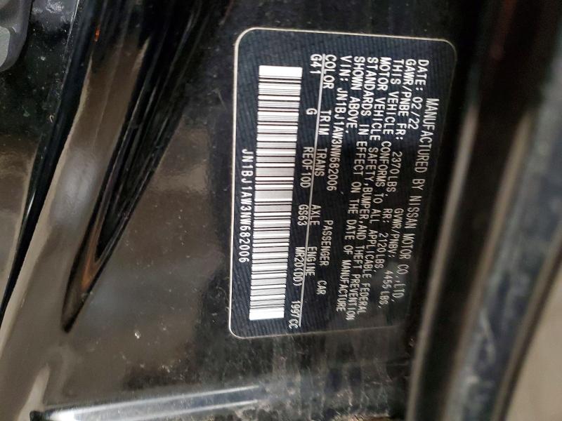 Aukcja sprzedaży 2022 Nissan Rogue Sport, vin: JN1BJ1AW3NW682006, numer aukcji: 48757366