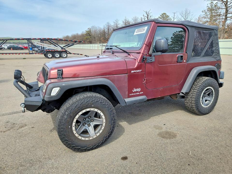 Aukcja sprzedaży 2003 Jeep Wrangler / Tj, vin: 1J4FA49S93P351997, numer aukcji: 49988056