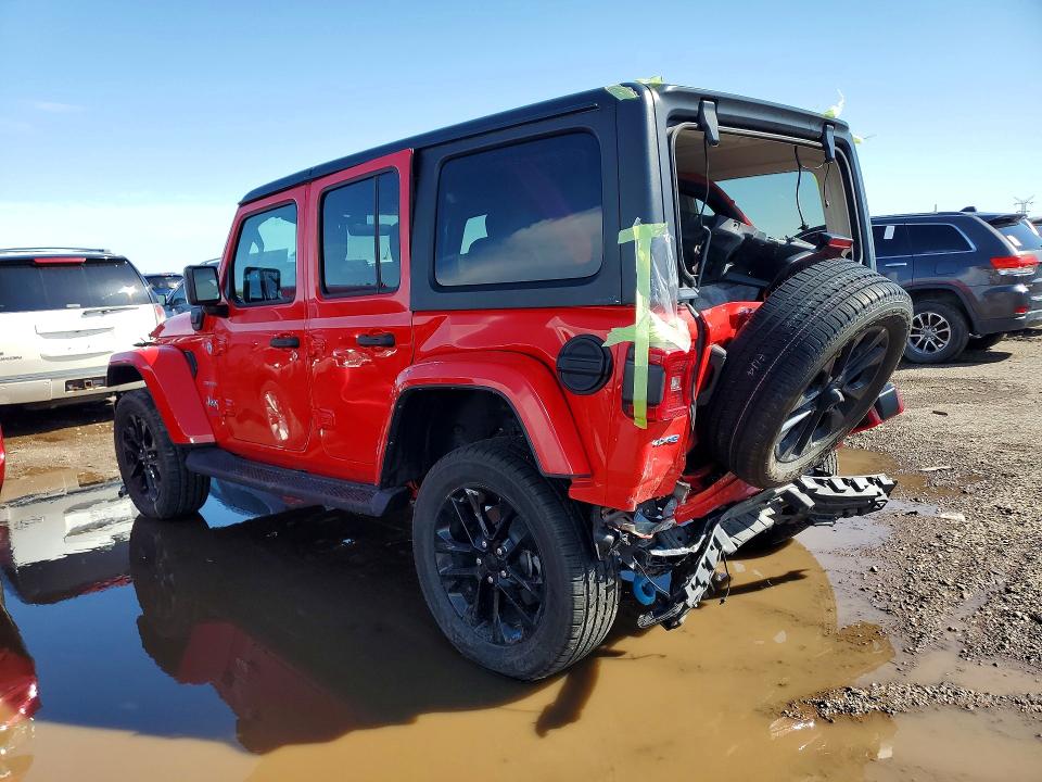 50466616 :رقم المزاد ، 1C4JJXP69NW274824 vin ، 2022 Jeep Wrangler Unlimited مزاد بيع