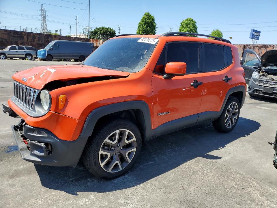 Продажа на аукционе авто 2015 Jeep Renegade, vin: ZACCJBBT2FPC45138, номер лота: 48470336
