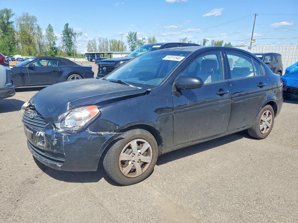 2009 Hyundai Accent მანქანა იყიდება აუქციონზე, vin: KMHCN46C29U320218, აუქციონის ნომერი: 51311546
