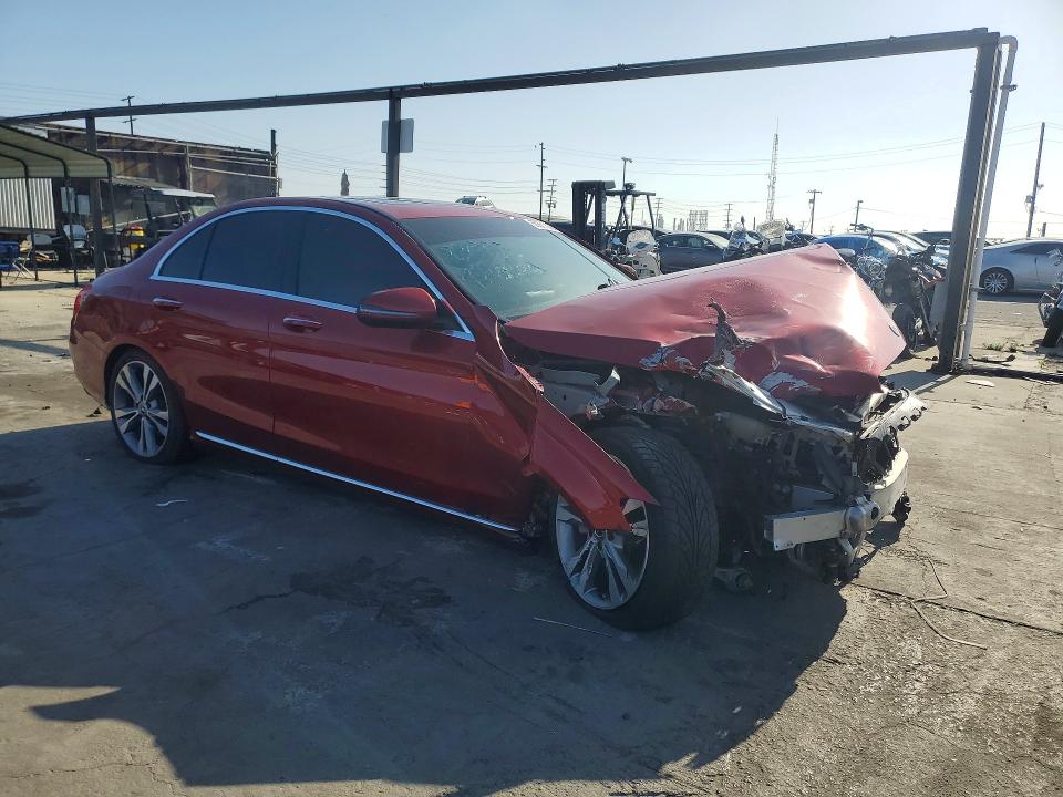 2018 Mercedes-benz C მანქანა იყიდება აუქციონზე, vin: 55SWF4JBXJU248466, აუქციონის ნომერი: 50861606