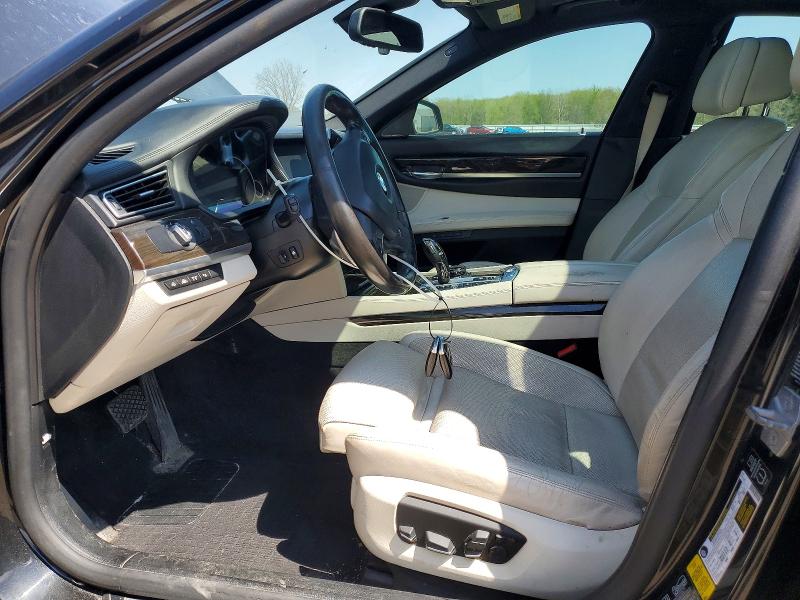2014 Bmw 750 მანქანა იყიდება აუქციონზე, vin: WBAYB6C55ED224398, აუქციონის ნომერი: 50743816