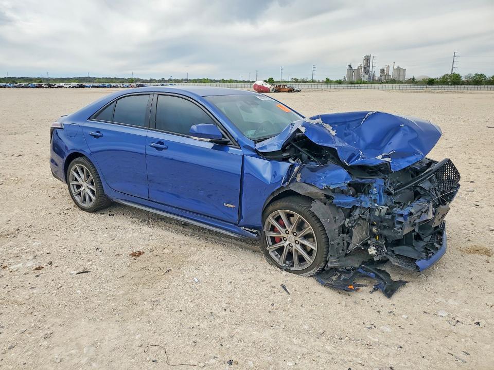 2022 Cadillac Ct4-v მანქანა იყიდება აუქციონზე, vin: 1G6DH5RL0N0102056, აუქციონის ნომერი: 49072116