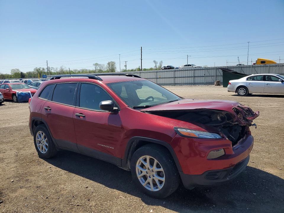 Продажа на аукционе авто 2017 Jeep Cherokee, vin: 1C4PJMABXHW654273, номер лота: 50321516
