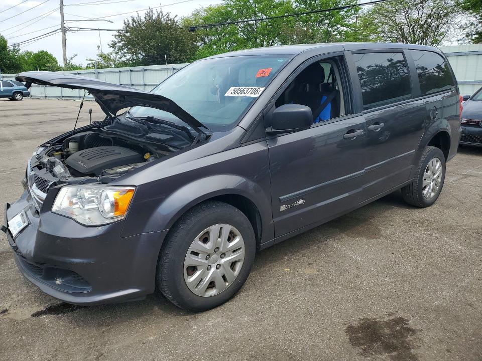 Auction sale of the 2016 Dodge Grand Caravan, vin: 2C4RDGBG2GR364628, lot number: 50563706