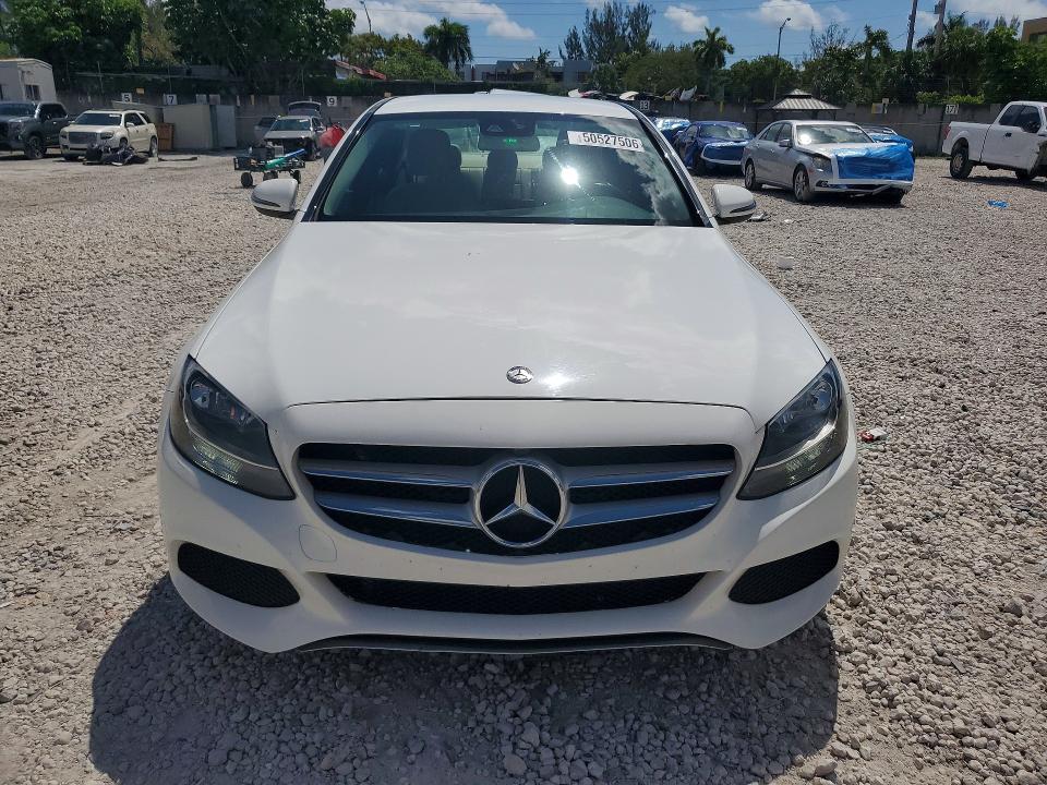 2017 Mercedes-benz C მანქანა იყიდება აუქციონზე, vin: 55SWF4JB7HU189533, აუქციონის ნომერი: 50527506