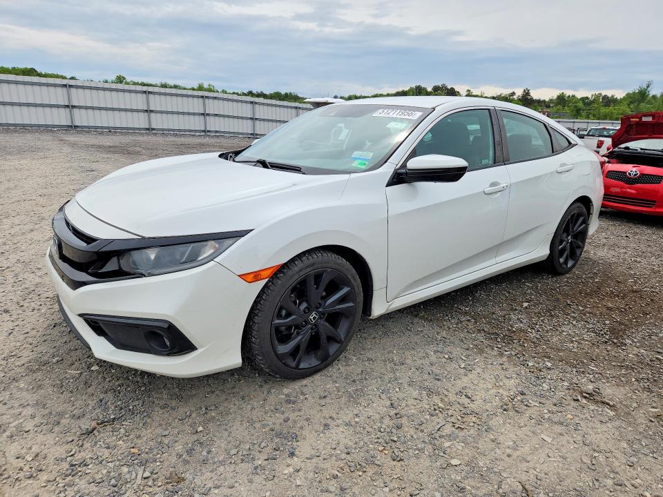 Продаж на аукціоні авто 2020 Honda Civic, vin: 2HGFC2F80LH572147, номер лоту: 51211956