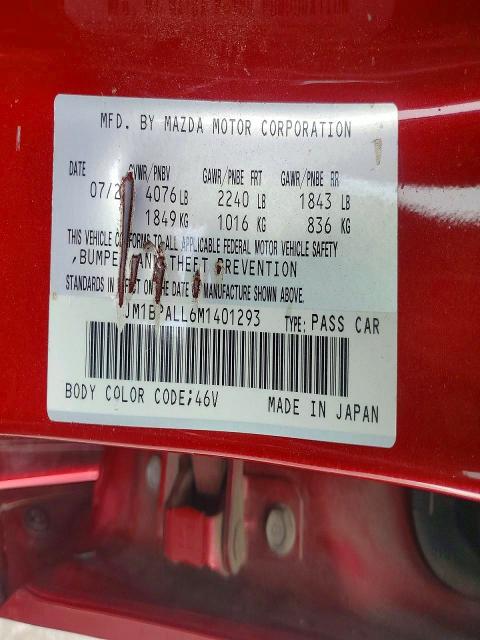 Aukcja sprzedaży 2021 Mazda 3, vin: JM1BPALL6M1401293, numer aukcji: 51762466