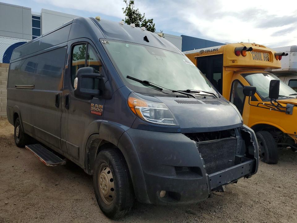 49608496 :رقم المزاد ، 3C6MRVJGXNE112360 vin ، 2022 Ram Promaster 3500 مزاد بيع