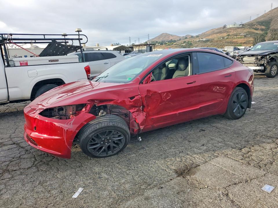 48452006 :رقم المزاد ، 5YJ3E1EB6RF822198 vin ، 2024 Tesla Model 3 مزاد بيع