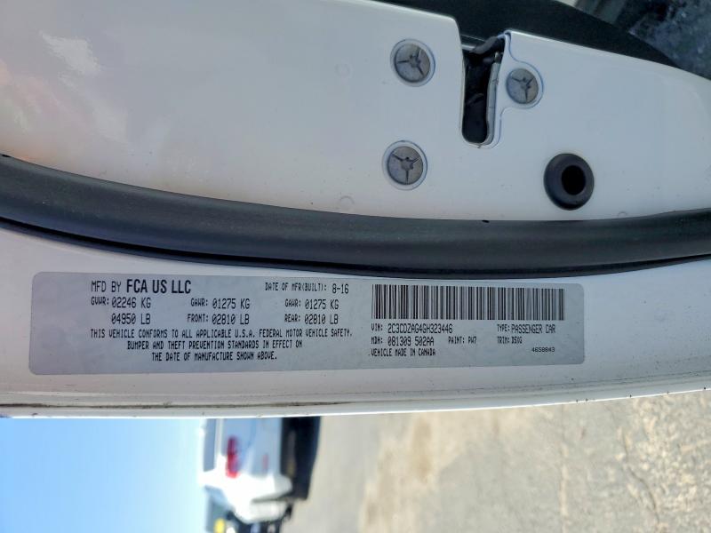 Продажа на аукционе авто 2016 Dodge Challenger, vin: 2C3CDZAG4GH323446, номер лота: 48699226