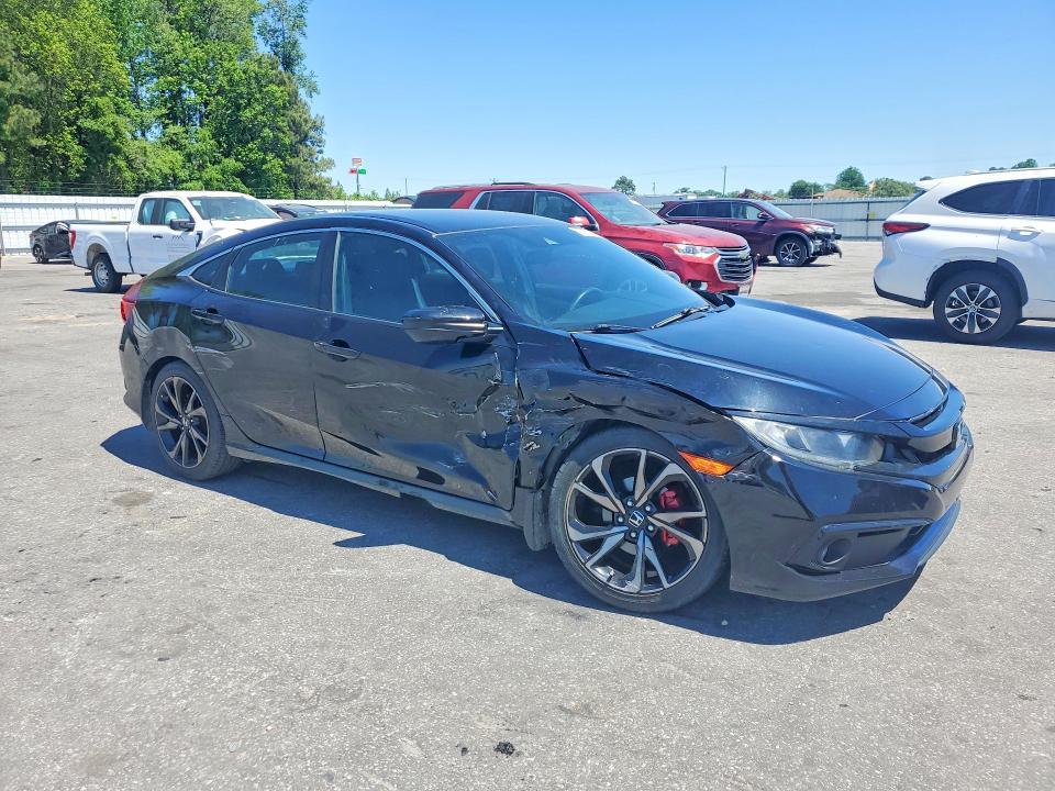 50721936 :رقم المزاد ، 2HGFC2F85KH503128 vin ، 2019 Honda Civic مزاد بيع