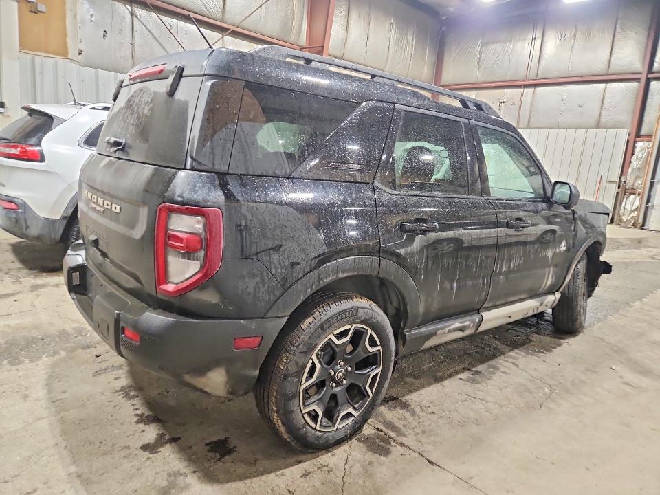 49509426 :رقم المزاد ، 3FMCR9CN1SRF40289 vin ، 2025 Ford Bronco Sport مزاد بيع