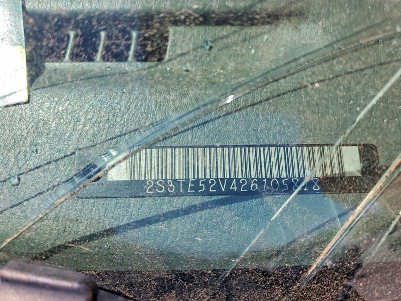 50801586 :رقم المزاد ، 2S3TE52V426105818 vin ، 2002 Suzuki Vitara مزاد بيع
