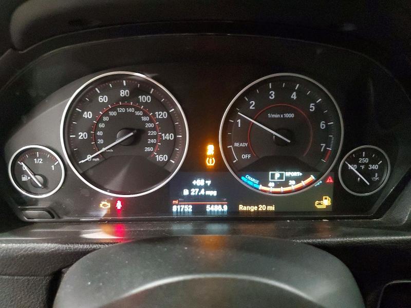 2016 Bmw 330e მანქანა იყიდება აუქციონზე, vin: WBA8E1C55GK479576, აუქციონის ნომერი: 49412416