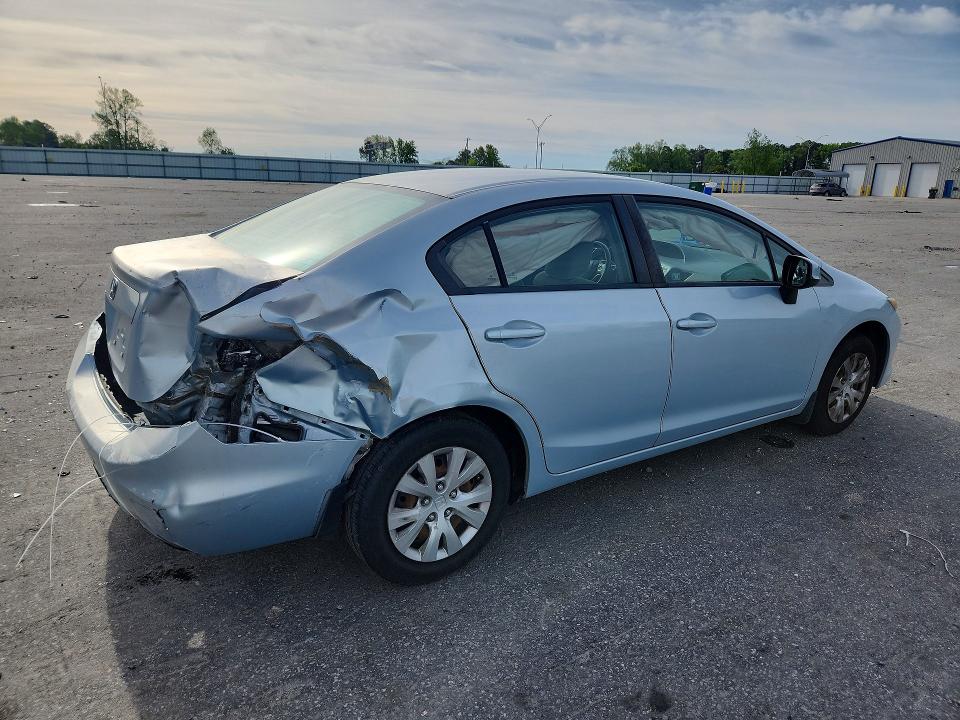 Продажа на аукционе авто 2012 Honda Civic, vin: 2HGFB2F57CH574082, номер лота: 48919156