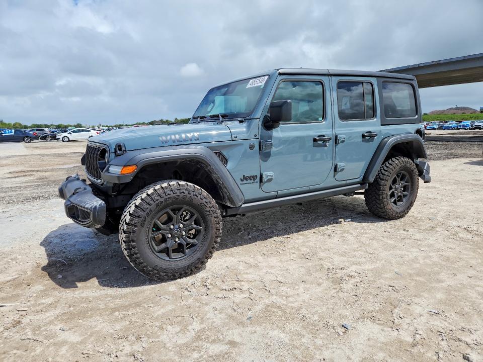 2024 Jeep Wrangler მანქანა იყიდება აუქციონზე, vin: 1C4PJXDN2RW364232, აუქციონის ნომერი: 49557546