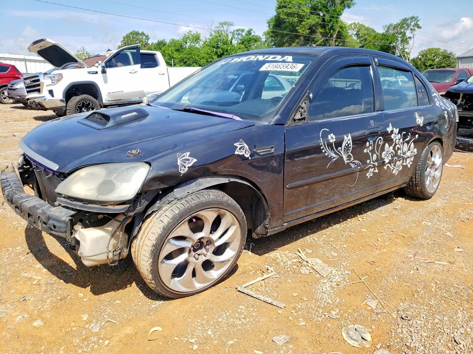 Aukcja sprzedaży 2001 Hond Civic, vin: 2HGES267X1H530748, numer aukcji: 51865936