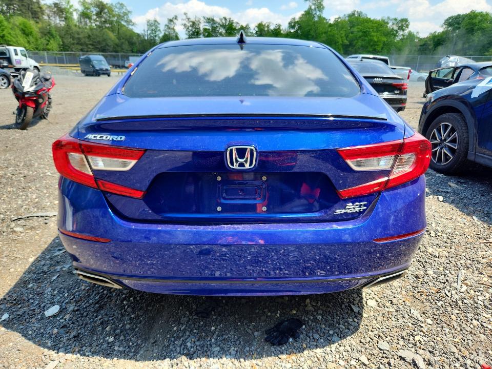 2022 Honda Accord მანქანა იყიდება აუქციონზე, vin: 1HGCV2F35NA005404, აუქციონის ნომერი: 51107886