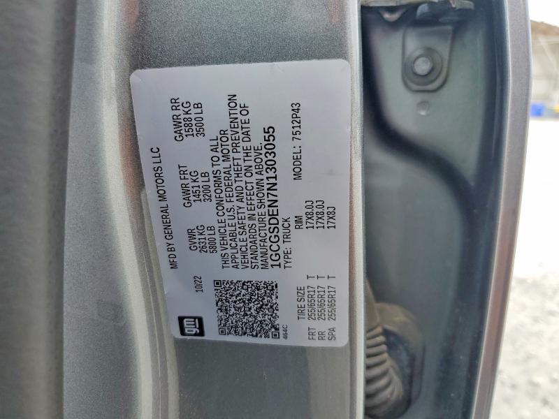 Продаж на аукціоні авто 2022 Chevrolet Colorado, vin: 1GCGSDEN7N1303055, номер лоту: 50511796